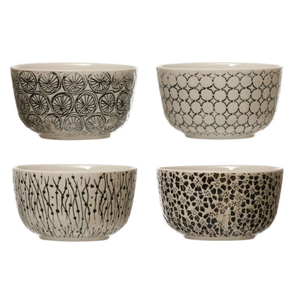Hand-Stamped Bowl