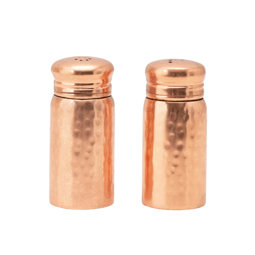 Hammered Salt &amp; Pepper Shaker