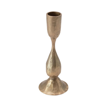 Antique Brass Taper Holder