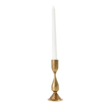 Antique Brass Taper Holder