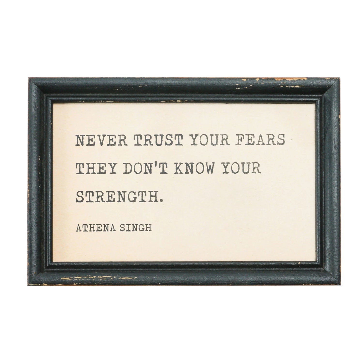 Framed Quote