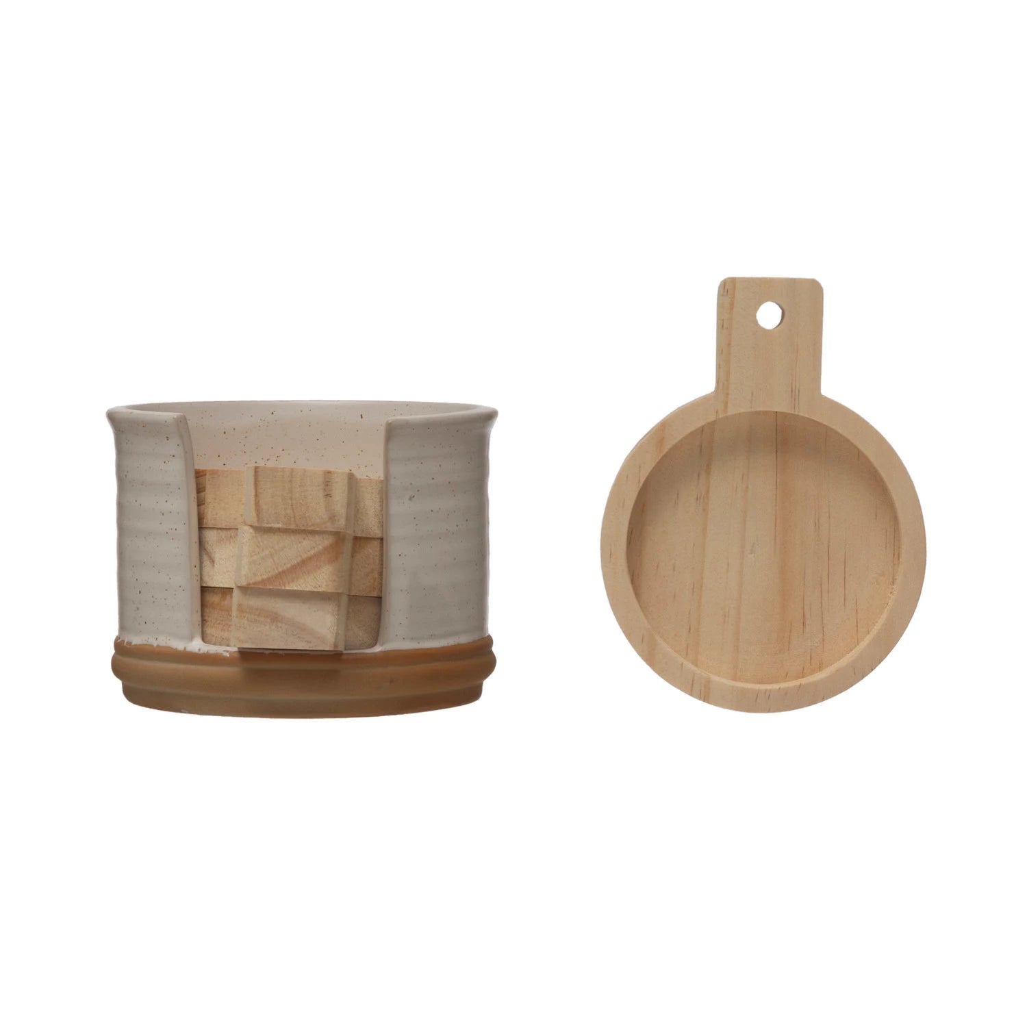 Snack Holder / Wood Dish