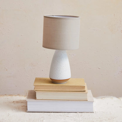 Lamp w/ Linen Shade