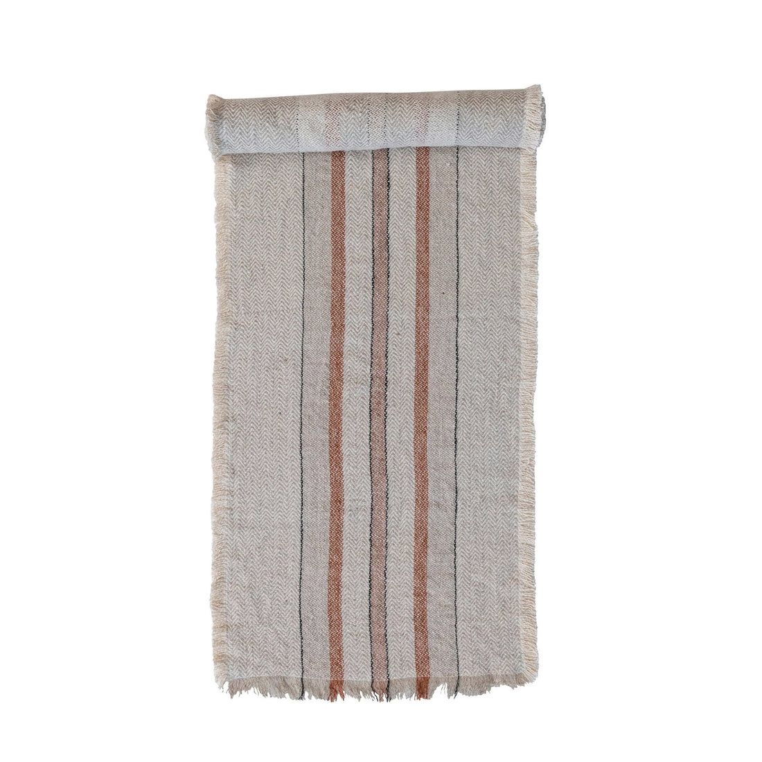 Stripes &amp; Fringe Table Runner