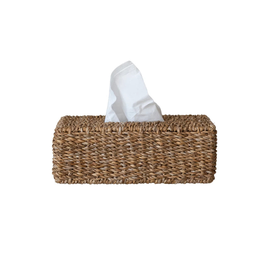 Seagrass Tissue Box Cover