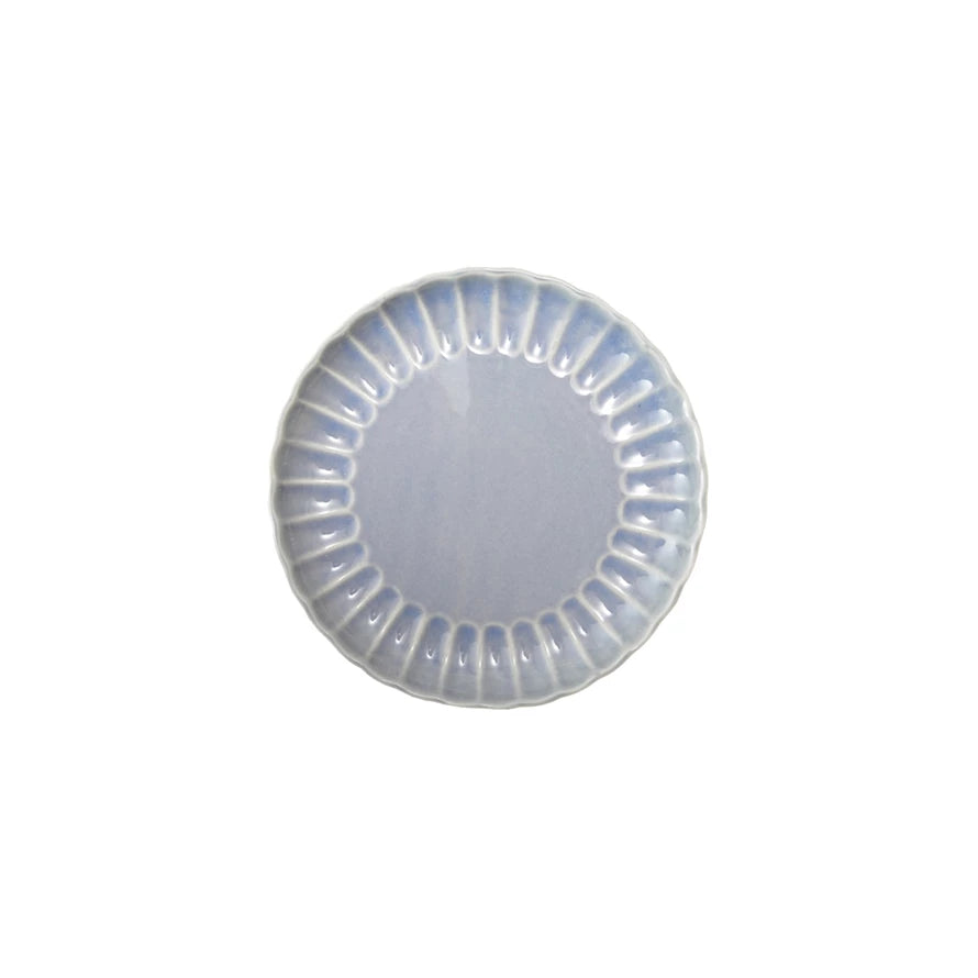 Fluted Plate - Light Blue