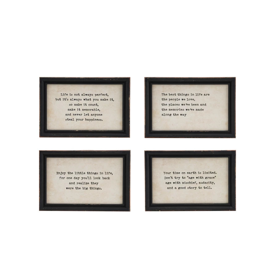 Framed Quote