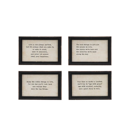 Framed Quote