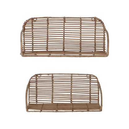 Rattan Wall Shelf