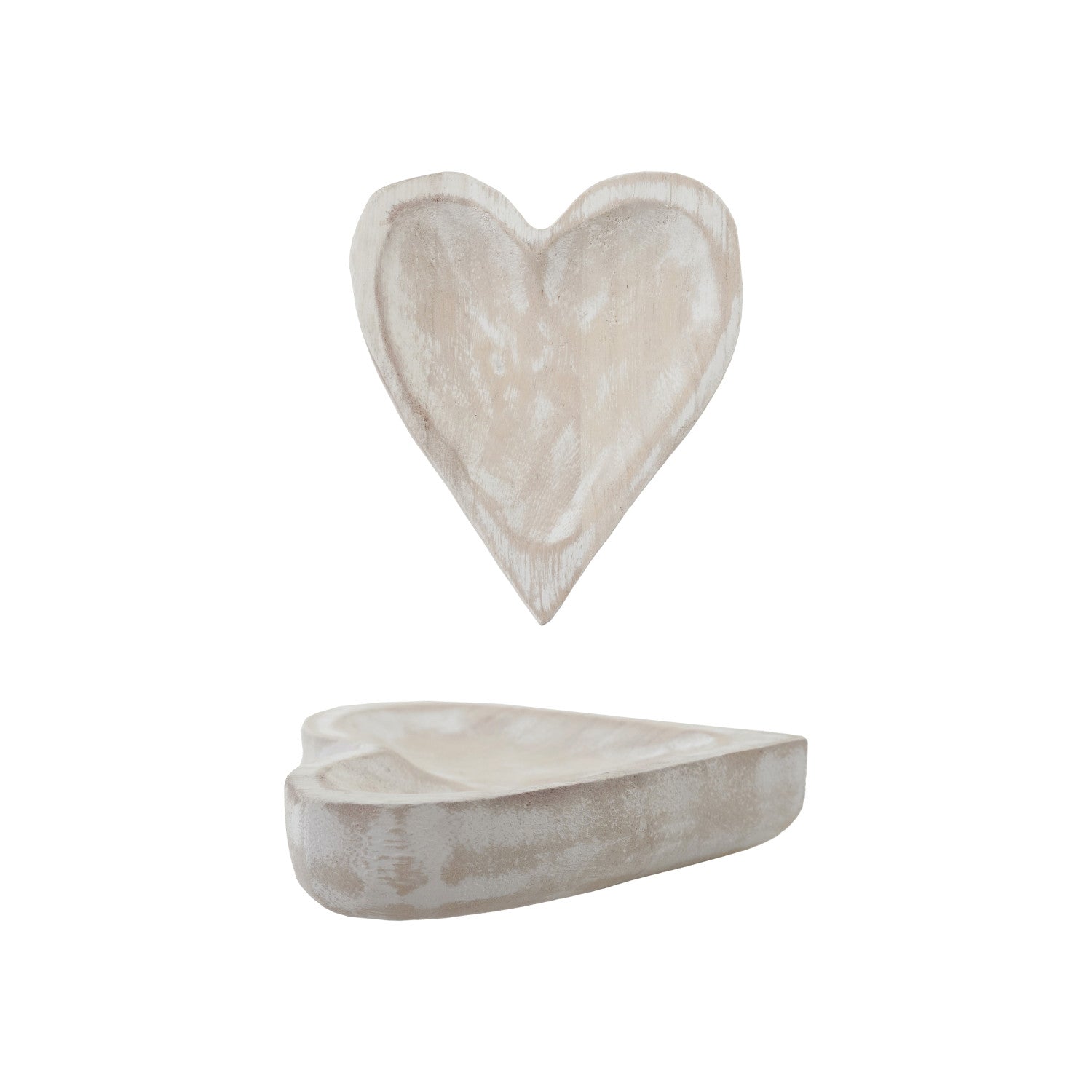 Wood Heart Dish