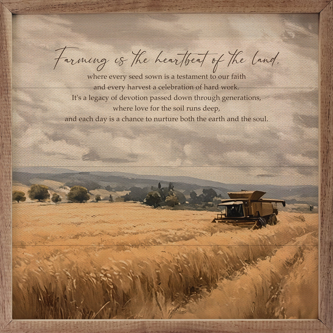 Farming Is The Heartbeat