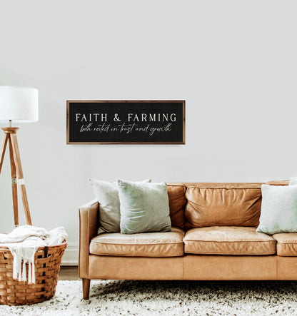 Faith And Farming Black
