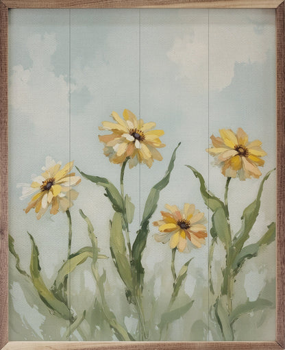 Yellow Field Of Flowers