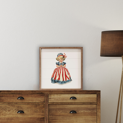Vintage Americana Girl