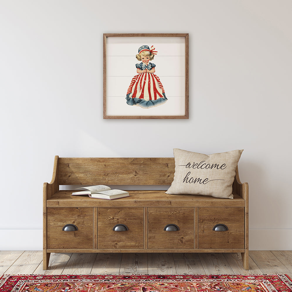 Vintage Americana Girl
