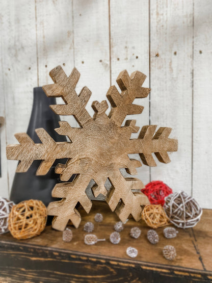 Natural Snowflake- 6&quot;