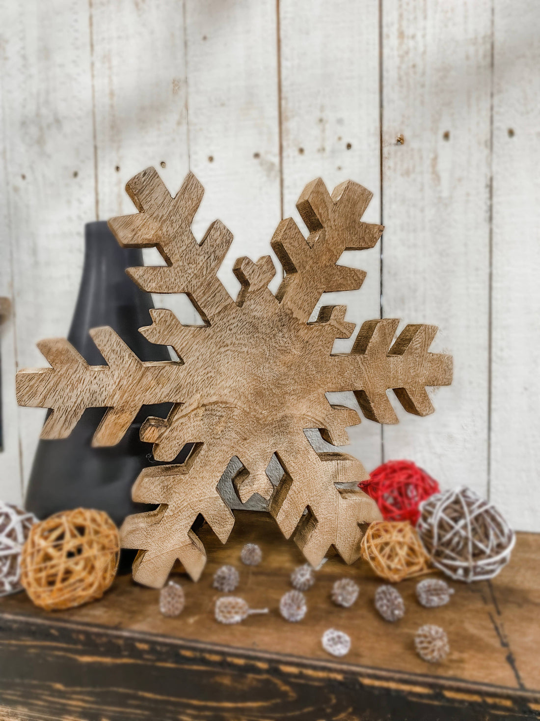 Natural Snowflake - 8&quot;