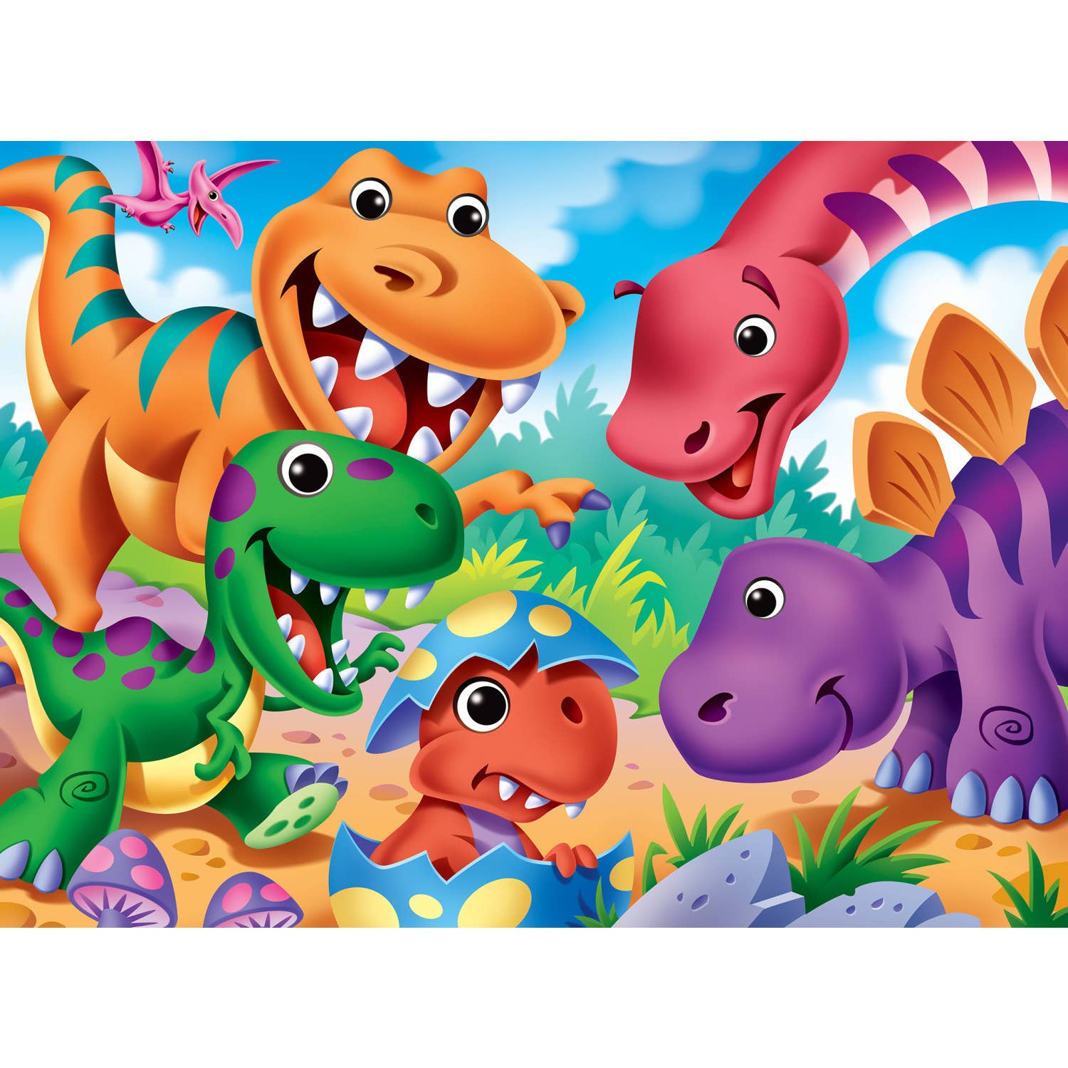 Dinosaurs 48 Piece Puzzle