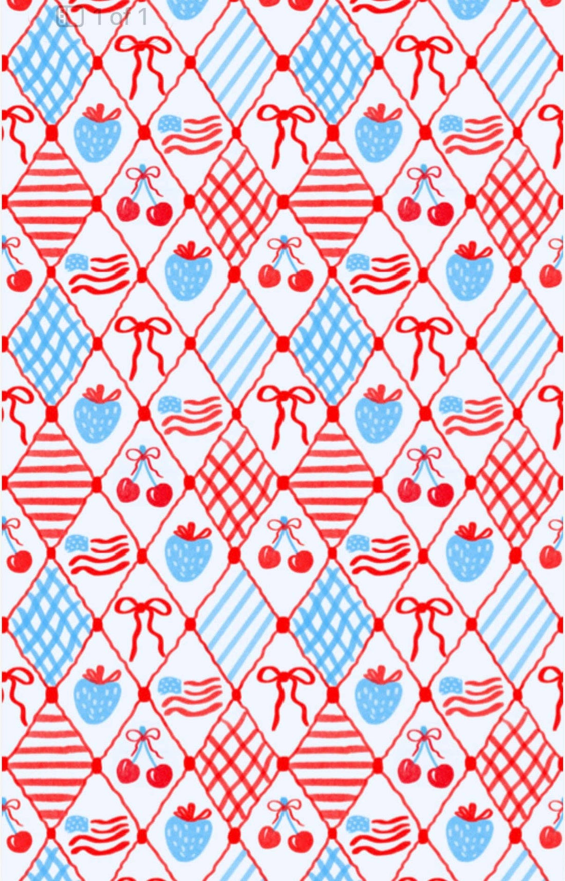 Sweet Land Of Berries: Double-Sided Hand Towel