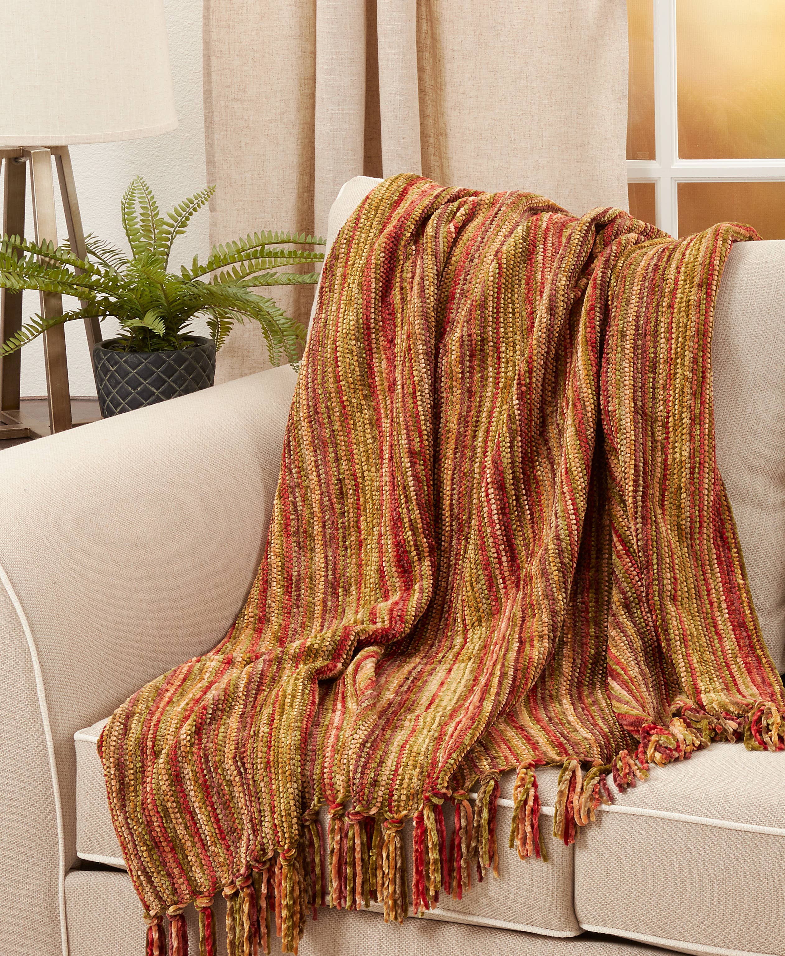 Chenille Throw