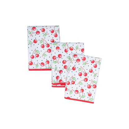 Mighty Mini Towel (Set of 3) Reversible - ME Cherry Harvest