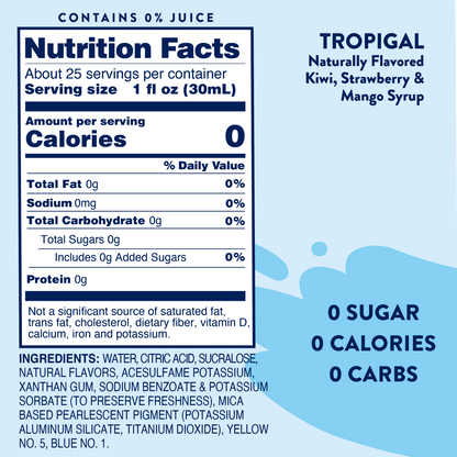 Tropigal™ Syrup - Sugar Free
