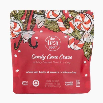 Candy Cane Craze, Herbal Dessert Tea, 15 sachets each