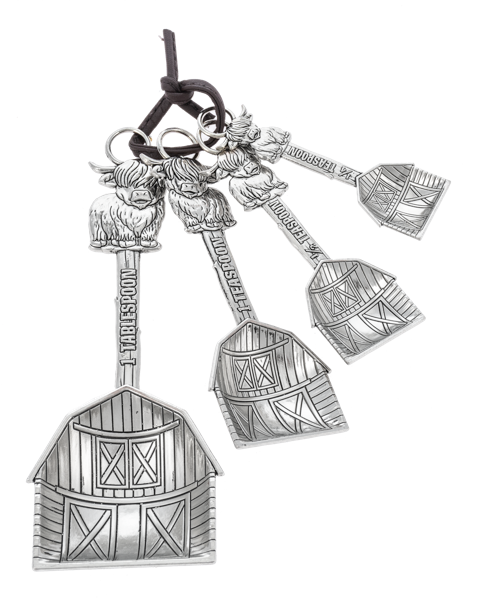 Measuring Spoons - Highland Cow