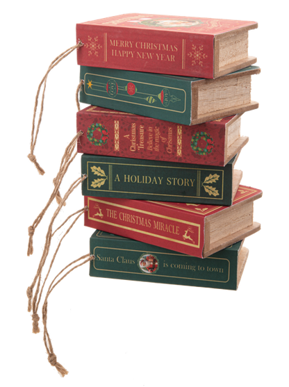 Holiday Book Ornament