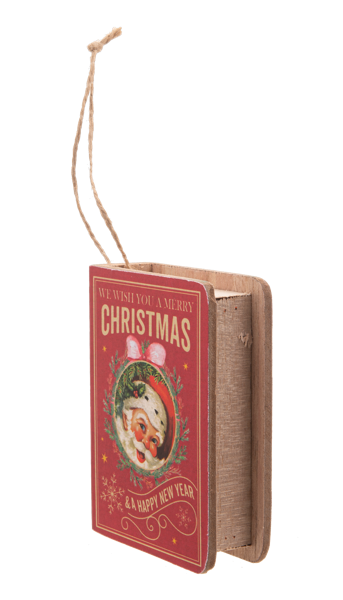 Holiday Book Ornament