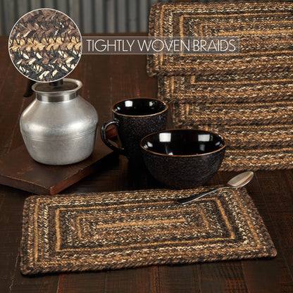 Espresso Jute Rect Placemat