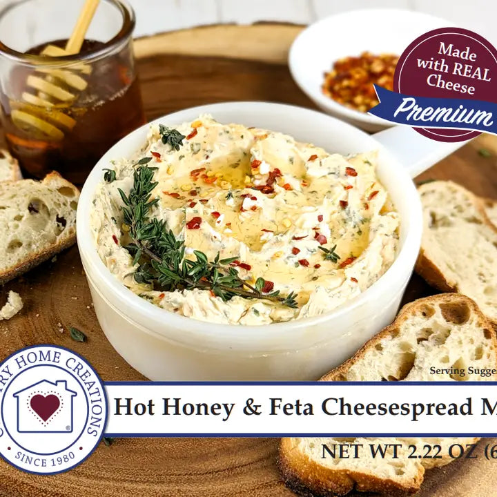 Hot Honey &amp; Feta Cheespread