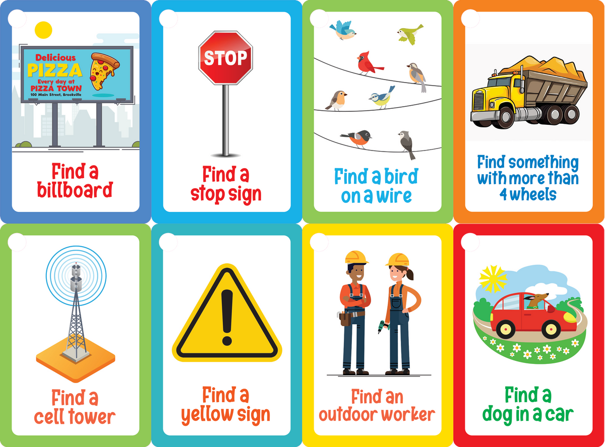 Seek-and-Find Scavenger Hunt Card Pack