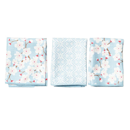 Mighty Mini Towel (Set of 3) Reversible - Cherry Blossom