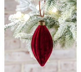 Velvet Oval Ornament