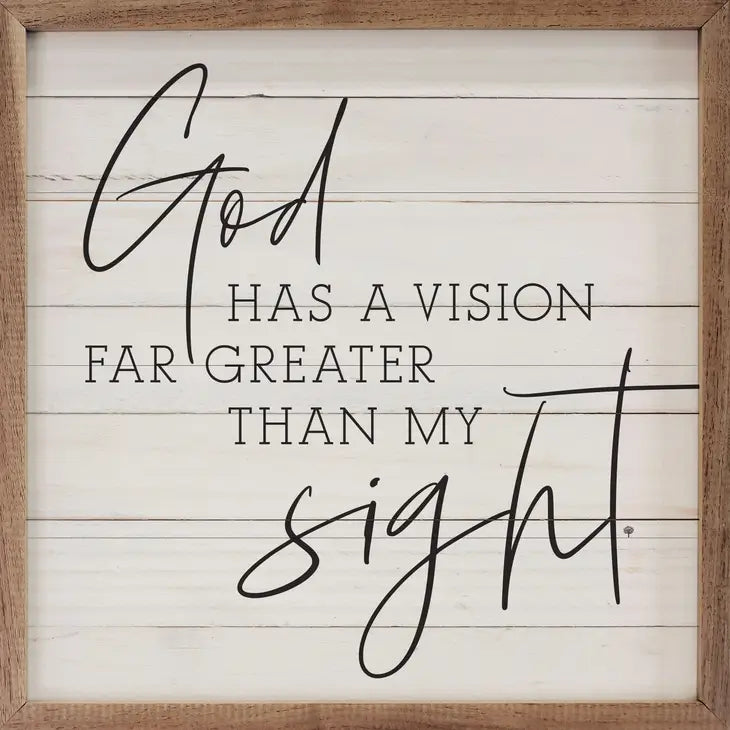 God Has a Vision