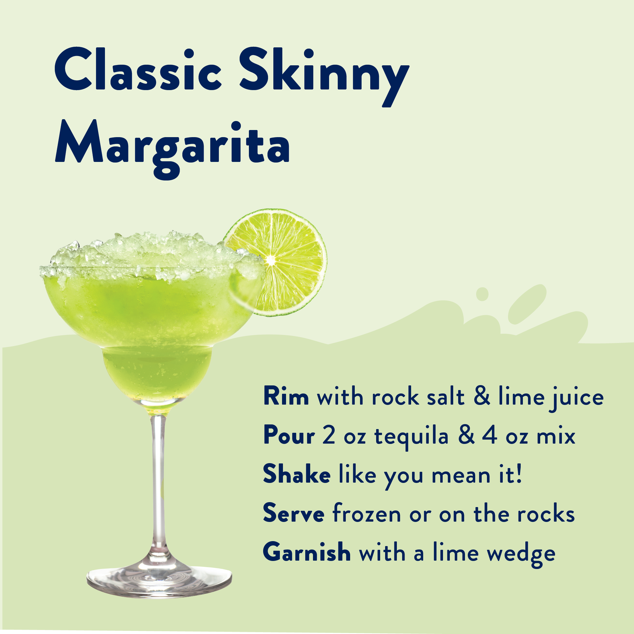 Natural Margarita - Mixer