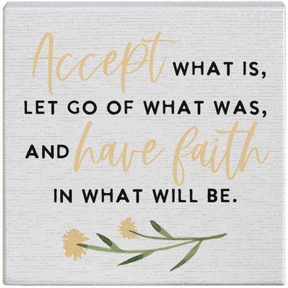 Accept What Is  - Gift-A-Block