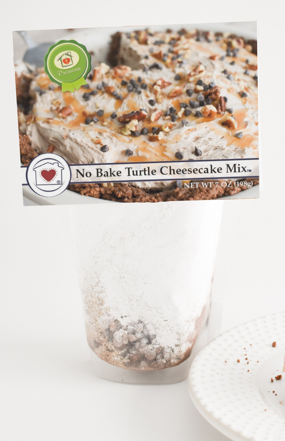 No Bake Turtle Cheesecake Mix