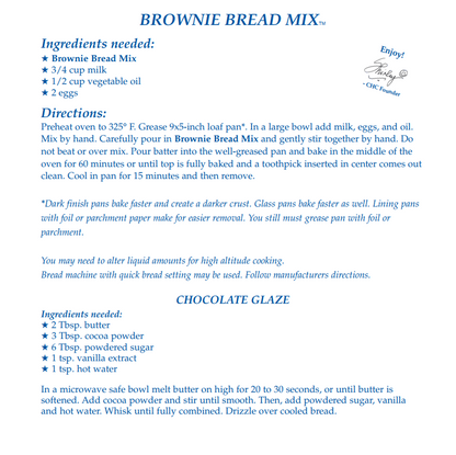 Brownie Bread Mix