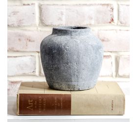 Charcoal vase