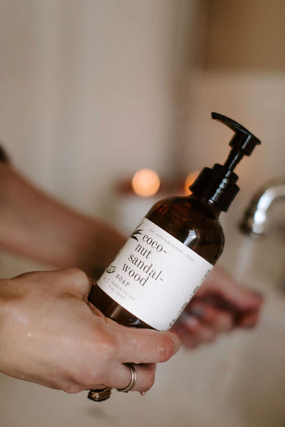 Coconut Sandalwood Liquid Hand Soap
