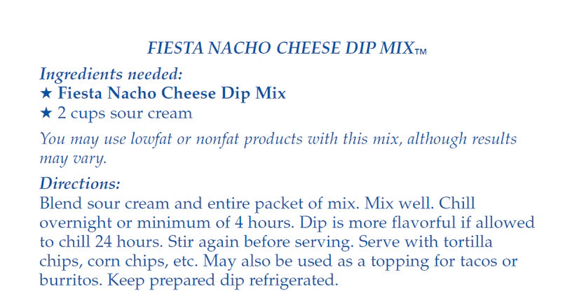 Fiesta Nacho Cheese Dip