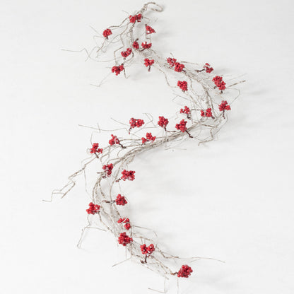 Berry Birch Twig Garland