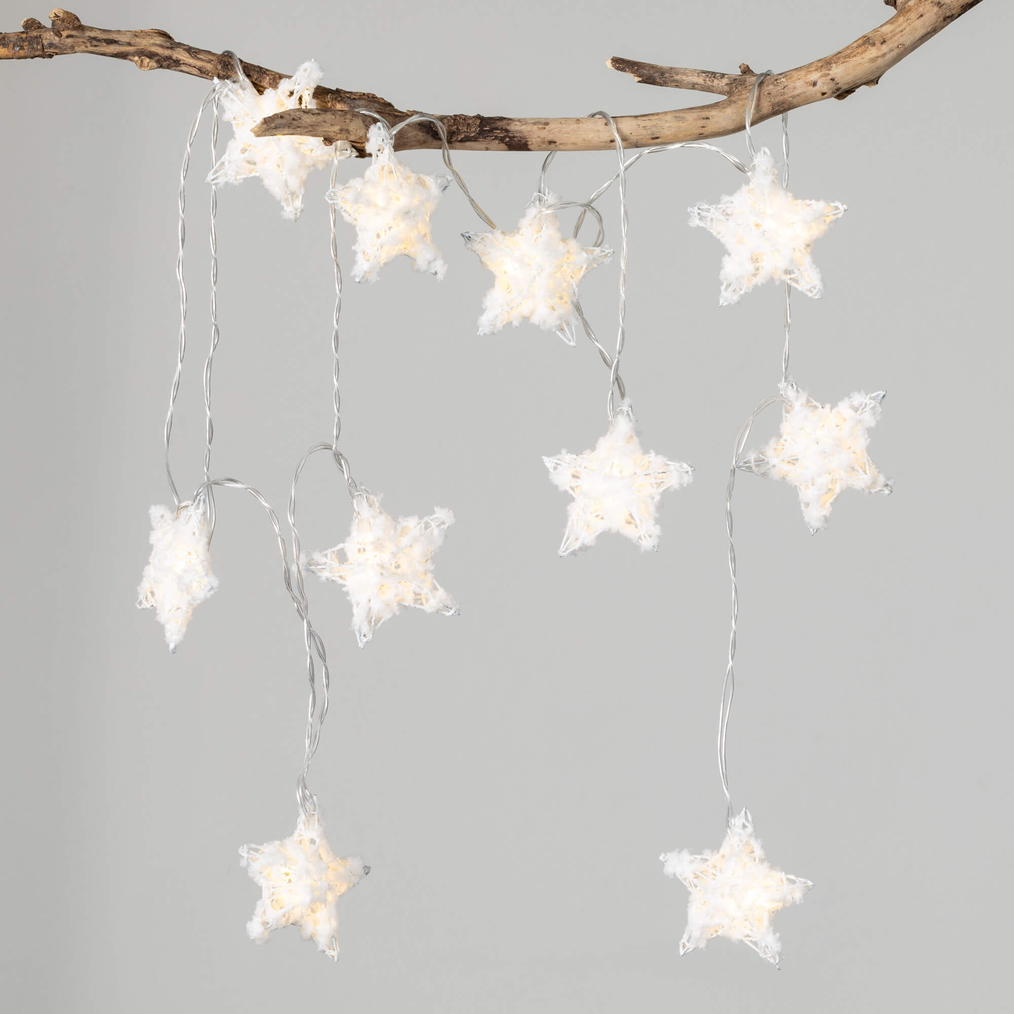 Lighted Star Garland