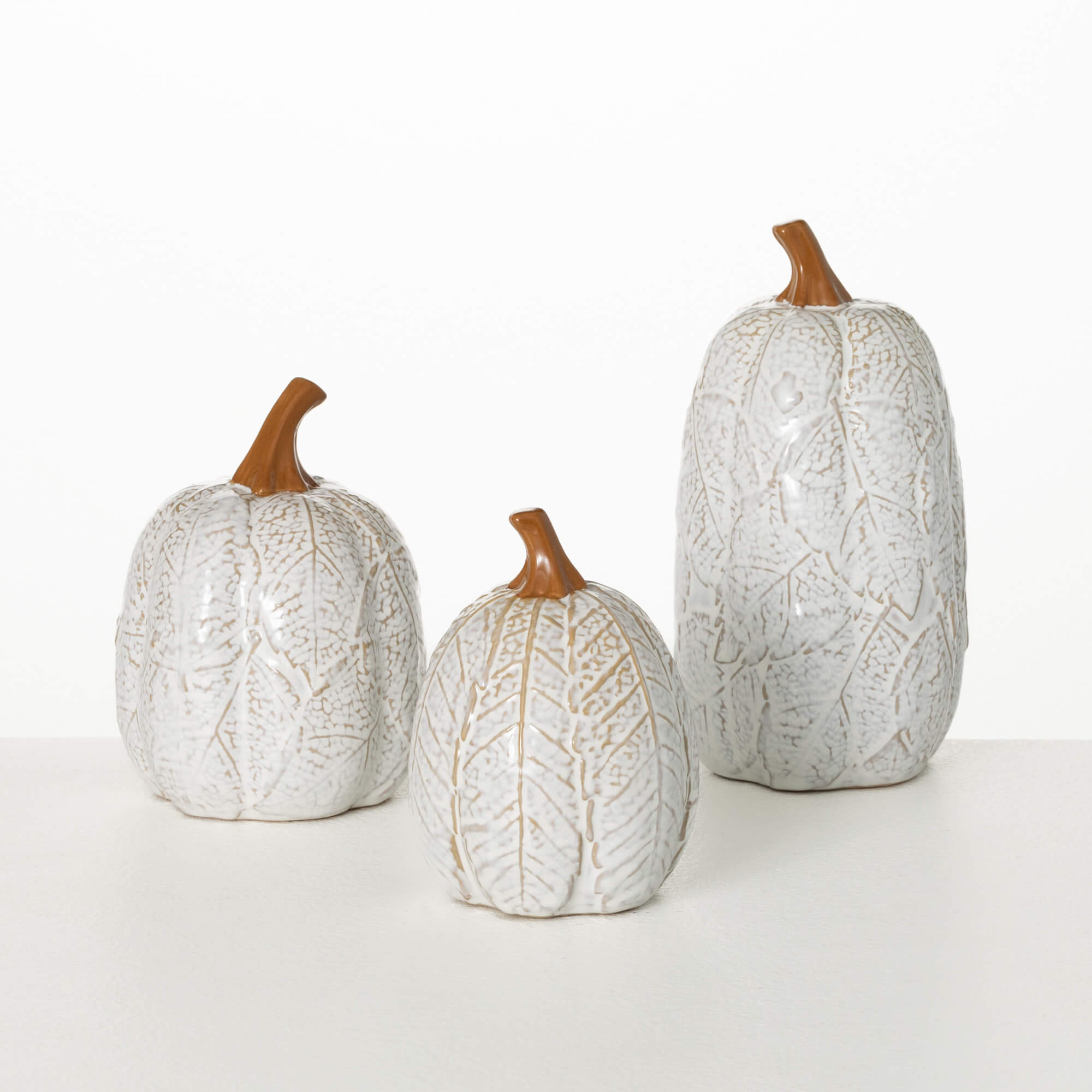 White Pattern Pumpkin