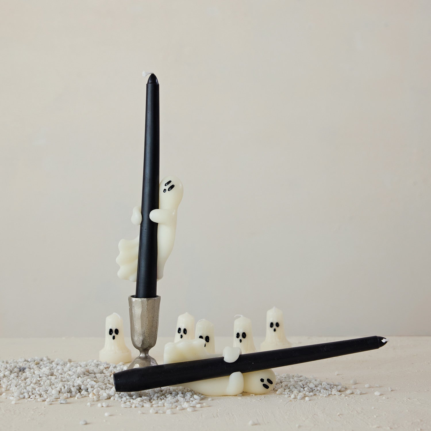 Ghost Taper Candles