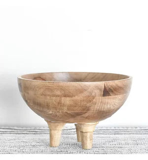 Wood Riser Bowl