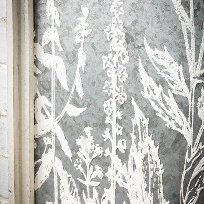 Metal Floral Wall Décor