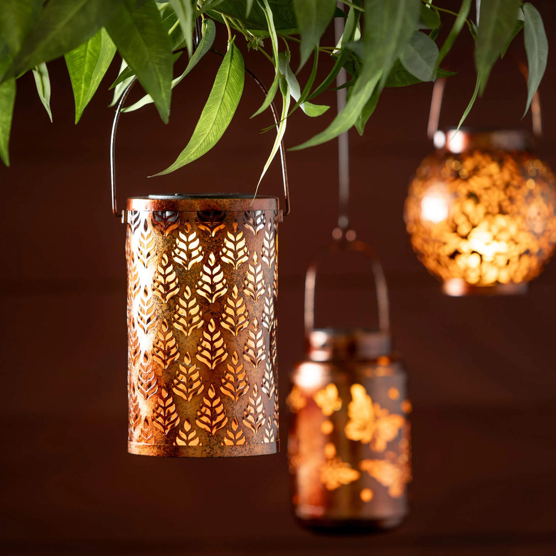 Copper Solar Lantern